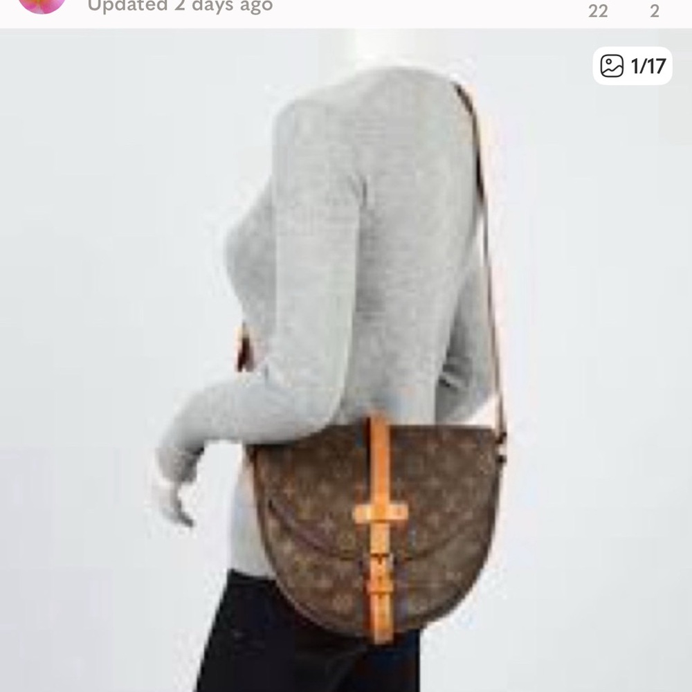 Louis Vuitton Monogram Brown Crossbody Bag